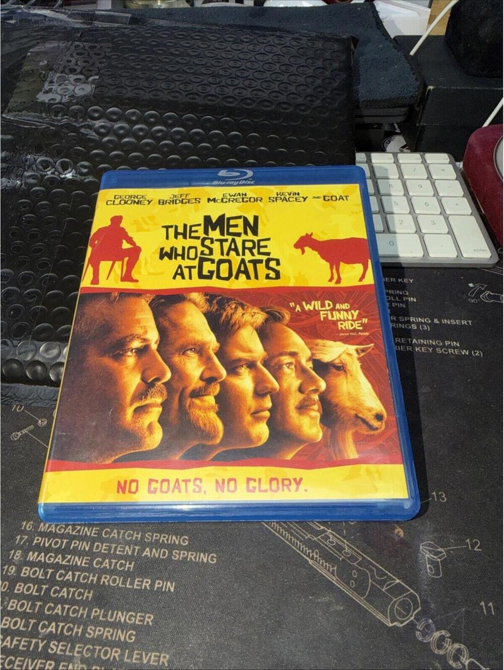 The Men Who Stare at Goats Movie (Blu-Ray)